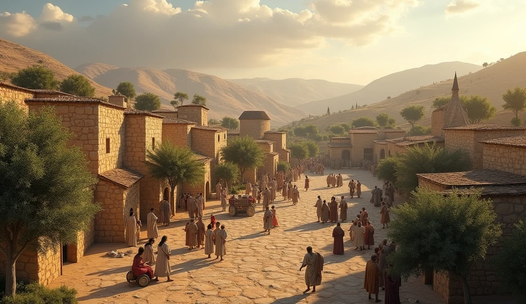 biblical history: small village called Nazaré,
