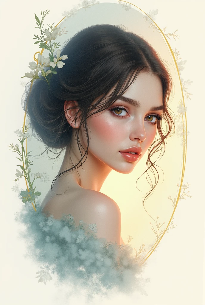 Create a logo for a cosmetics company called Aura Secrets

