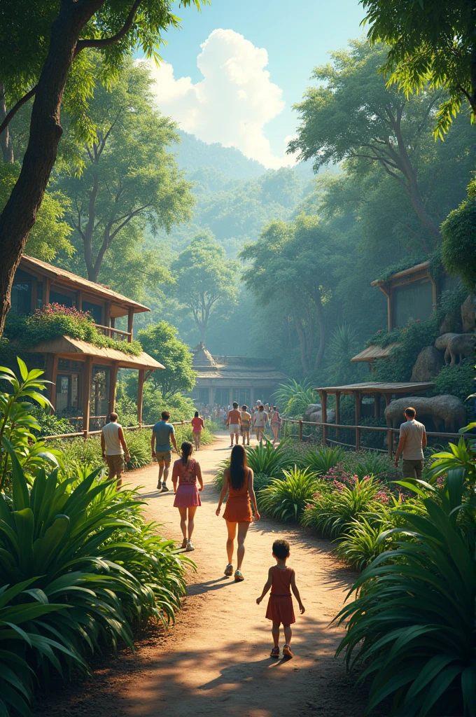 From the jungle to the zoo,
There's so much to see and do!