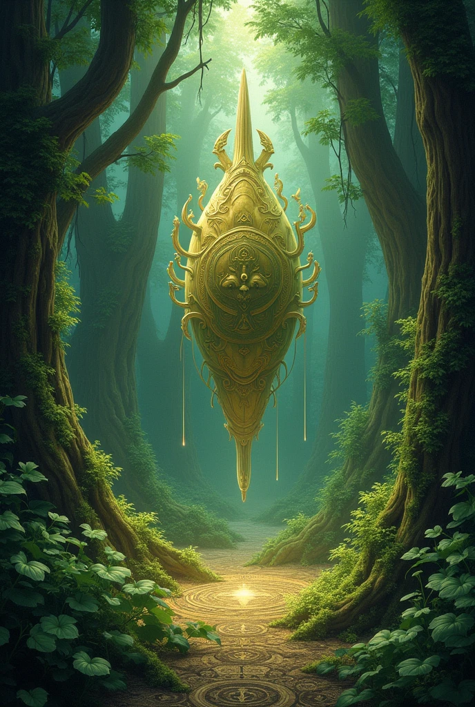 The yam was hidden in a sacred place with vegetation that was guarded by powerful spiritual beings, and only the sound of a specific chant would open the way to the YAM