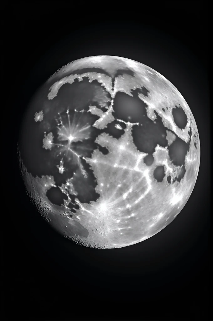 The cleanest photograph of the moon