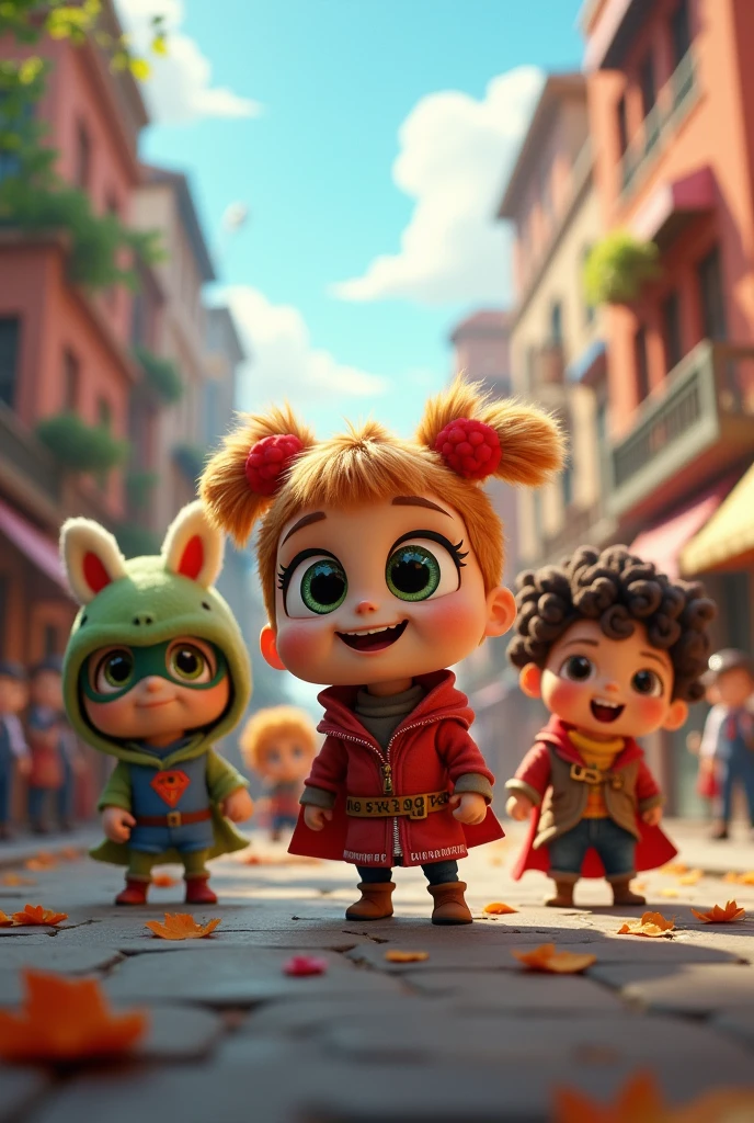 Cute little heroes star in movies