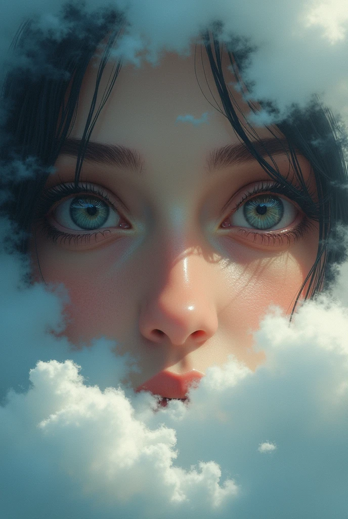 When your eyes are as deep as the sky, you can’t help but get lost in them. ☁️ #EyesThatSpeak    