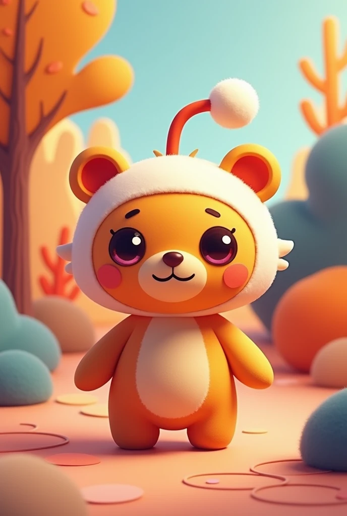 A character similar to the reddit mascot but with the same essence