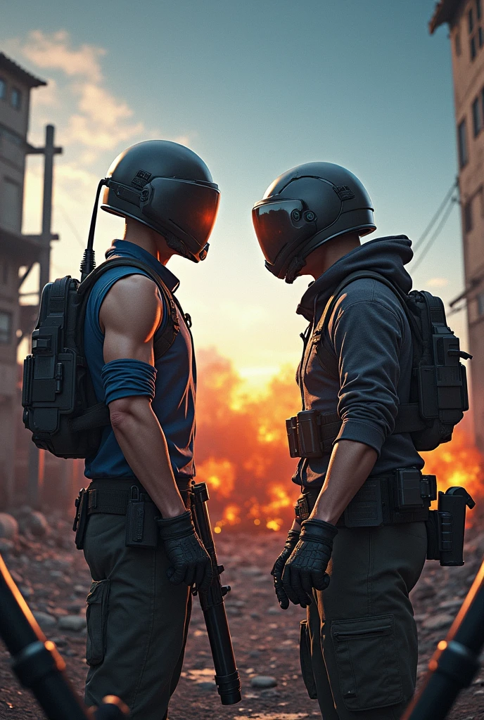 PUBG 1V1 BROTHER CHALLENGE Mr¯HardGaming vs Mr¯CycoGaming thumbnail for YouTube in landscape 