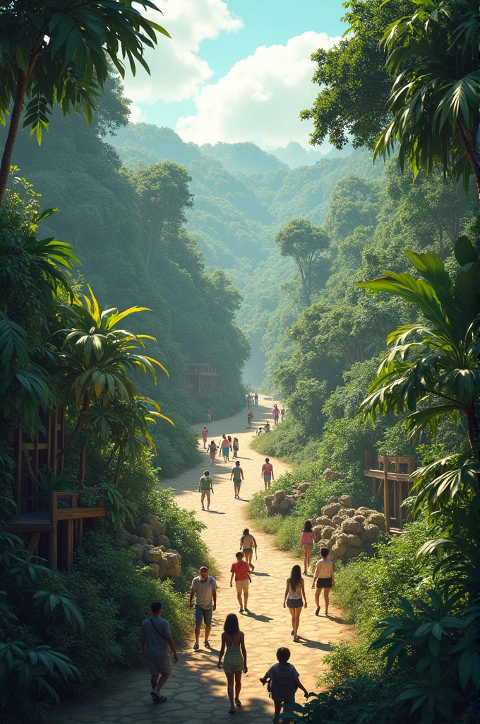 From the jungle to the zoo,
There's so much to see and do!