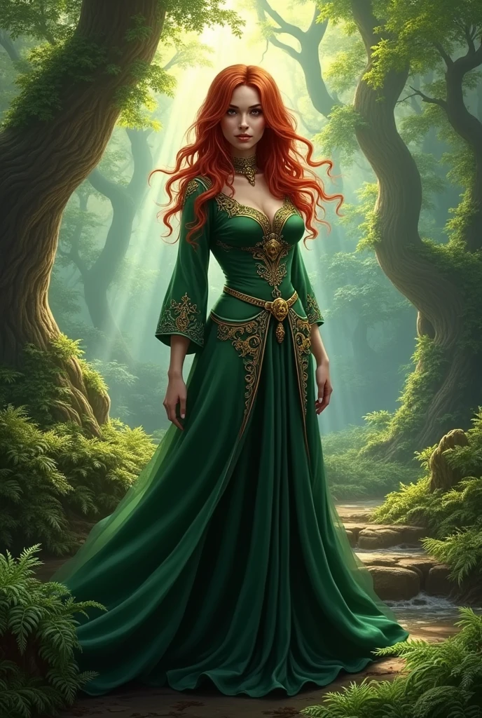 Triss merigold , the witcher 3 , forêt