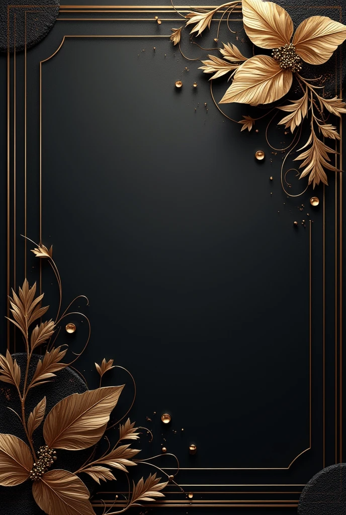 instagramart: Elegant background with elements that refer to exclusivity (perhaps a combination of dark and metallic tones)