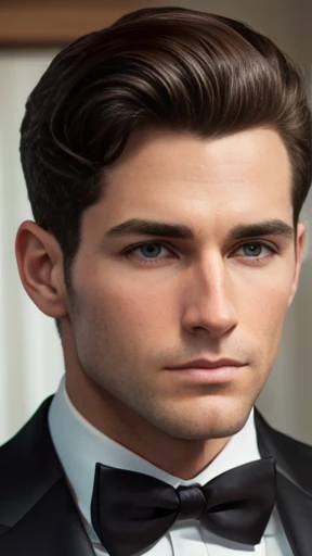 A handsome Aronson man focus on the face
