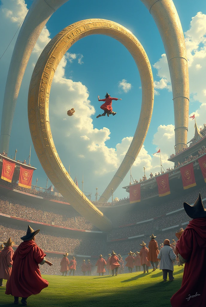 Quidditch hoops