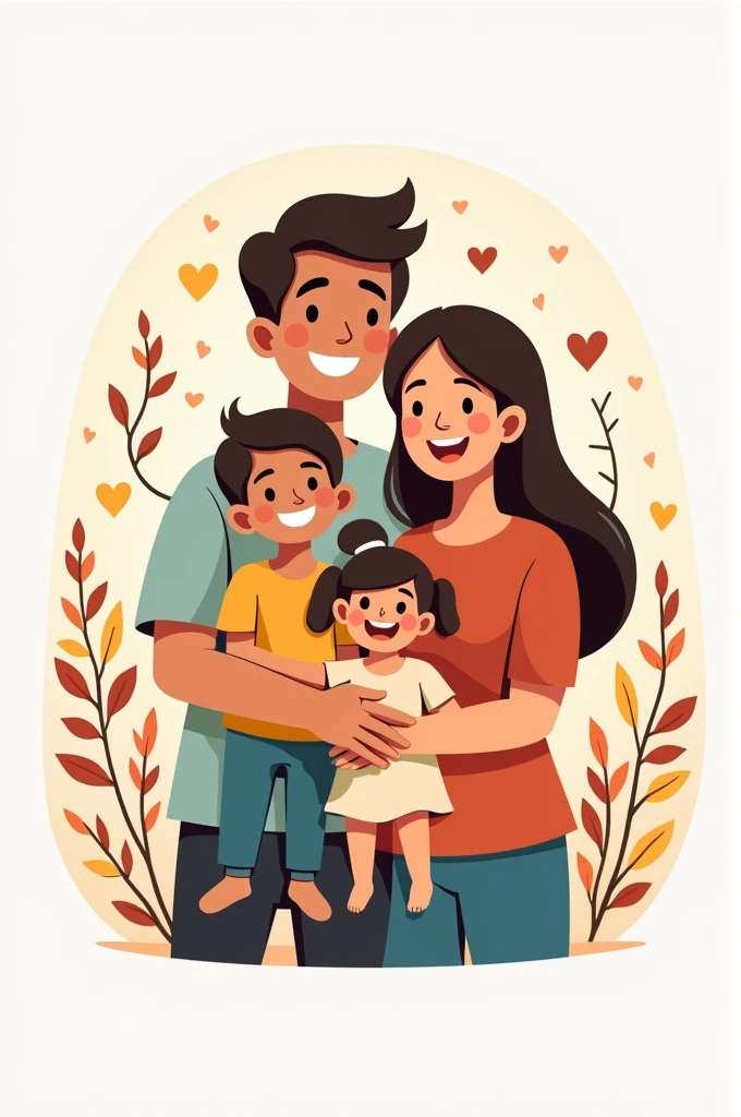 Create me a logo about responsible parenthood and reproductive health (masterpiece), real photography with a cartooning style, hd 8k