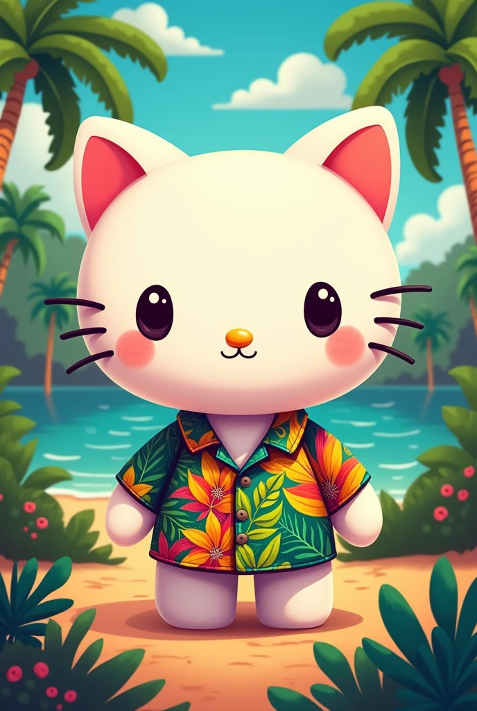Hello Kitty with Bahia's shirt