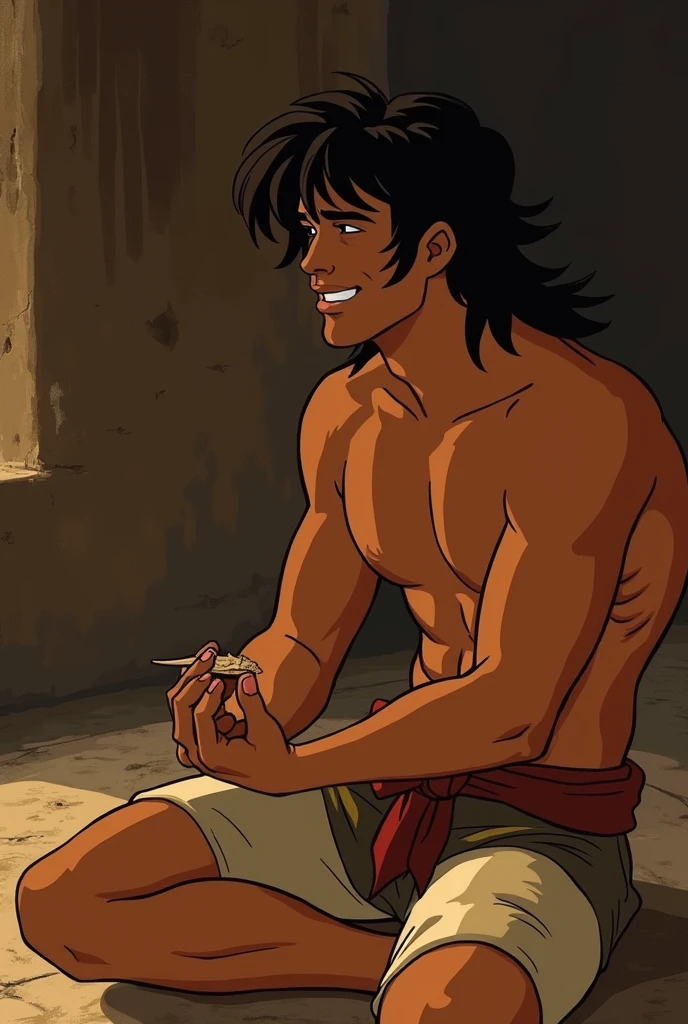 Chel from the movie "El Dorado" sucking his dick to brad pitt