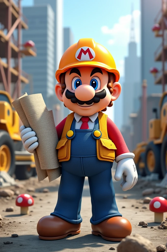 When mario was a civil engineer