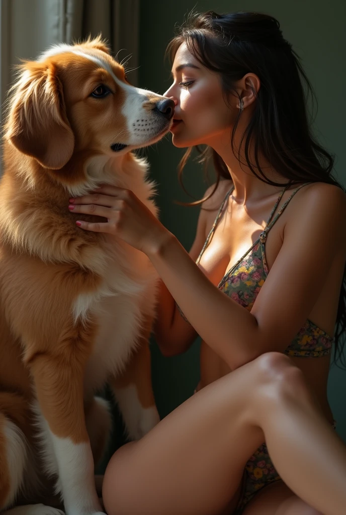 (photorealism:1.2), Beautiful woman getting anal sex in doggy style 