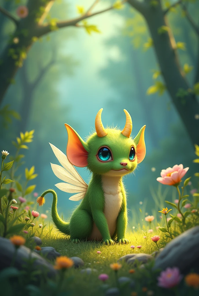 Because everyone believes that all the monsters have moved away,
There are no more monsters on this planet,
So no one would treat the little monster as a monster at all.。