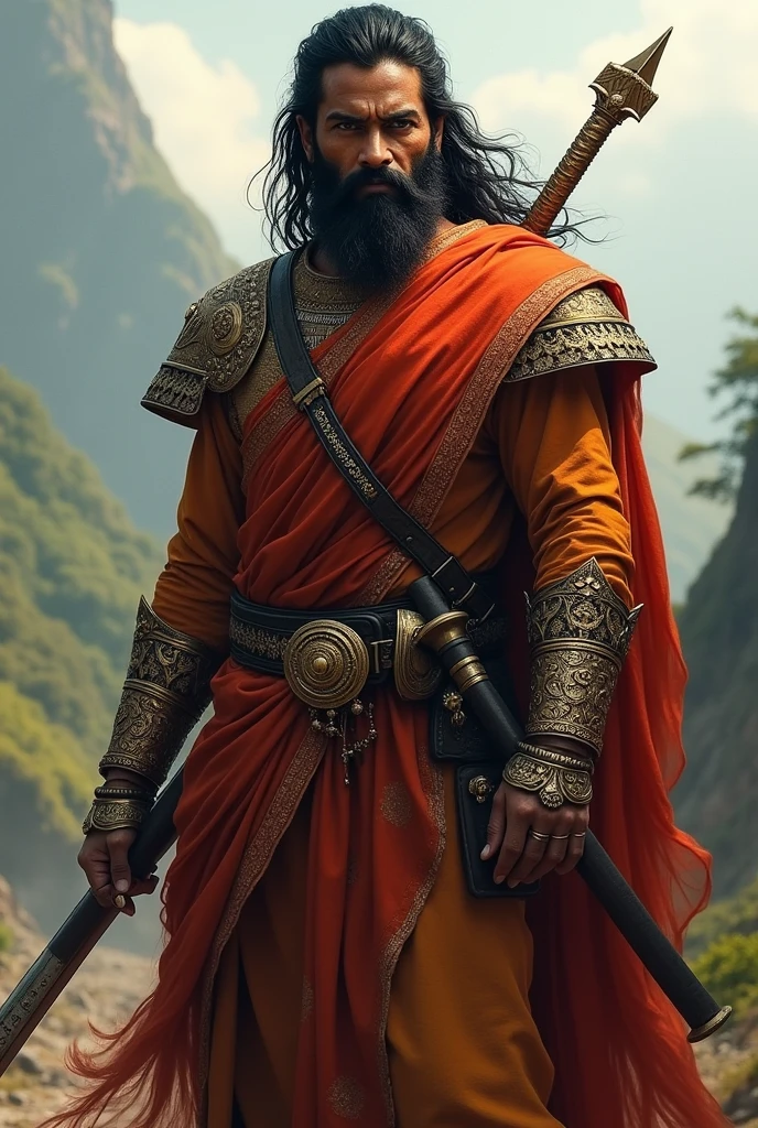 Bagh nakh wearing shivaji mahaarajara 