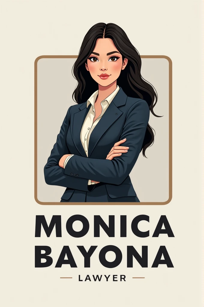I am Monica Bayona, I am a lawyer, I am creating a page, help me with the logo