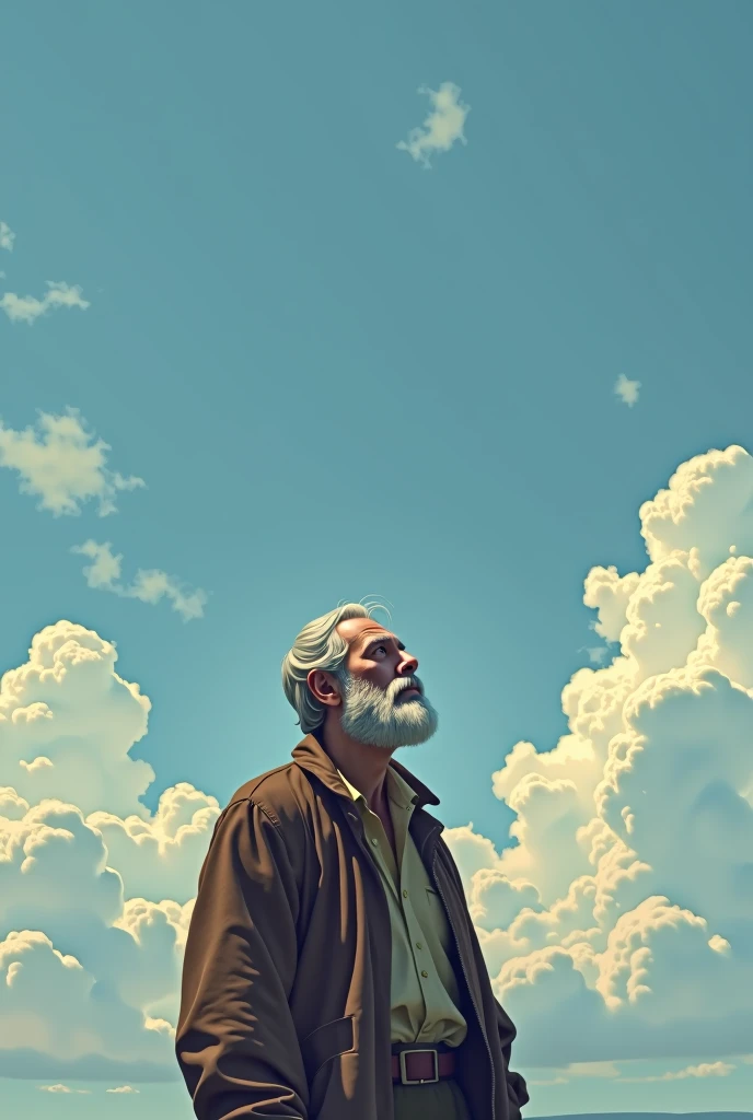 Philosopher relection on the sky making intuitions