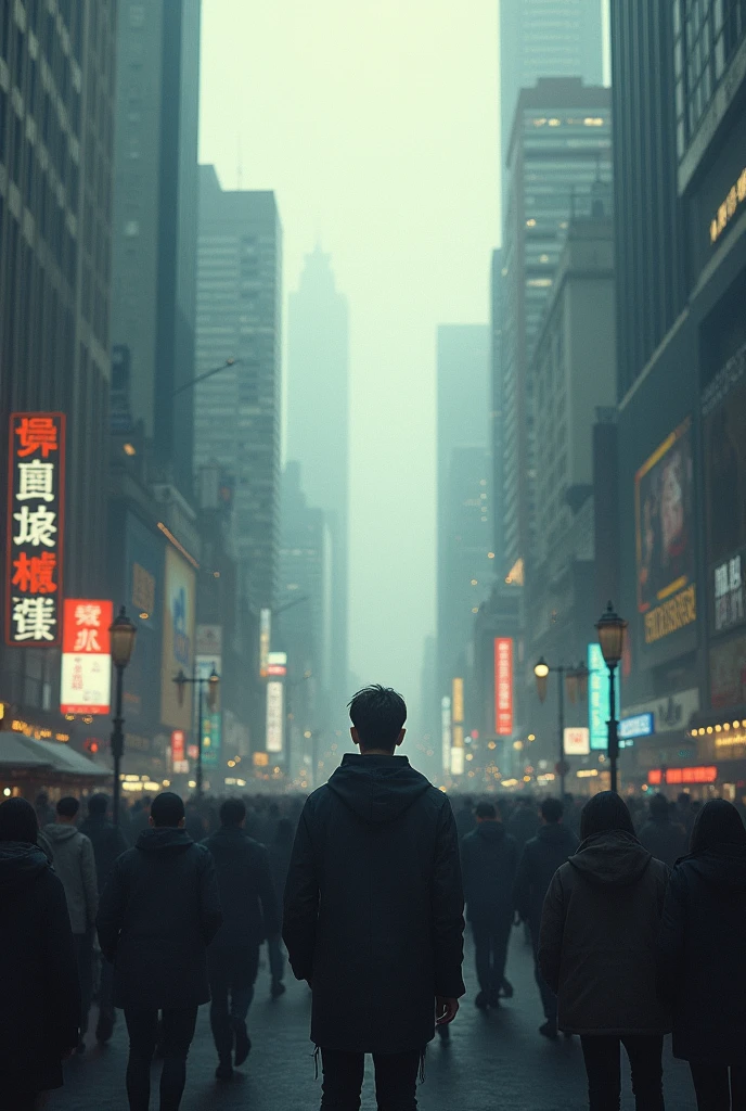 Alone in the midst of so many people