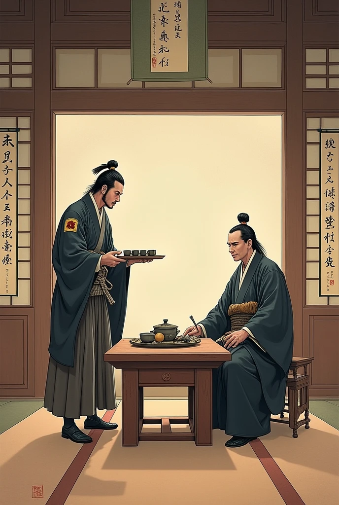 Katsuro served his male feudal lord