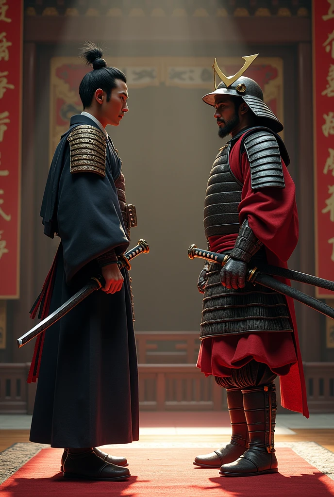 Katsuro served his feudal lord 