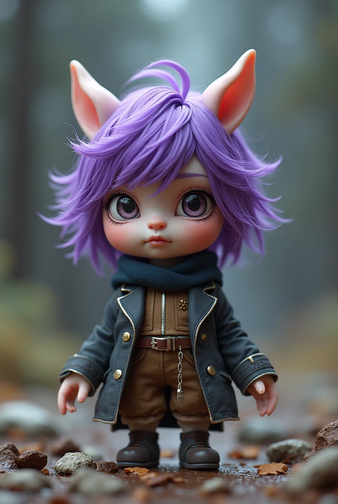 The little purple-haired monster is the same as the heroes on this planet,
Because the drama I starred in became boring,
Will be unemployed、will become poor,
I can’t afford limited edition figures,