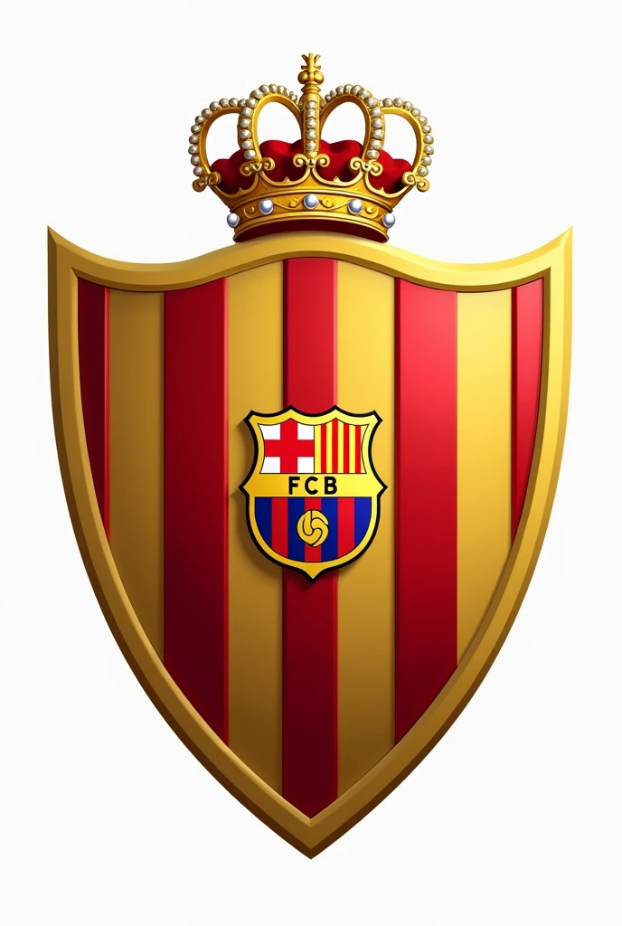 Please create an image of the Barcelona shield 

