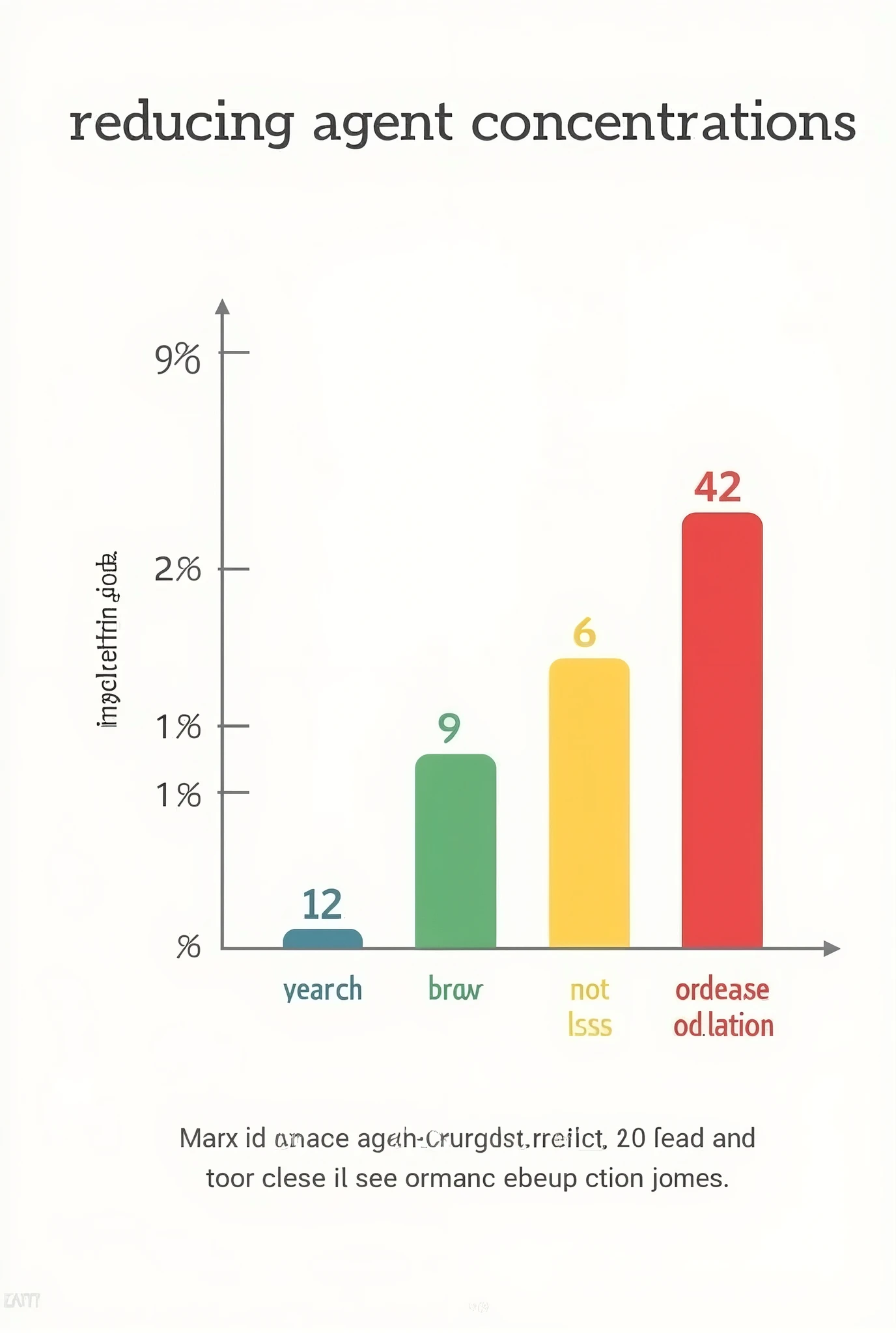 「Create a graphic that visually explains the reducing agent concentration and effect on perm and straightening.。Please include the following elements:
1. Graph title: “Reducing agent concentration and effect on hair” 2. Horizontal axis (X-axis): Reducing agent concentration(3%、6%、9%、12%)
3. Vertical axis (And axis): The strength of the reducing action(low、Moderate、expensive)
4. bar graph: The strength of the reducing action for each concentrationShowbar graph。3%~5%The concentration of「low effect」、6%~8%The concentration of「Moderate effect」、9%~12%The concentration of「Strong effect」Show。
5. Farbe: low effectは緑、Moderate effectは黄色、Strong effect is colored red。
The graph background is simple white.、Make sure the labels and values for each axis are clearly visible。Also、As a small explanation at the bottom of the graph『Reducing agent concentrationがexpensiveほど、It has a stronger effect on hair、The risk of damage also increases』Please add the phrase。」
