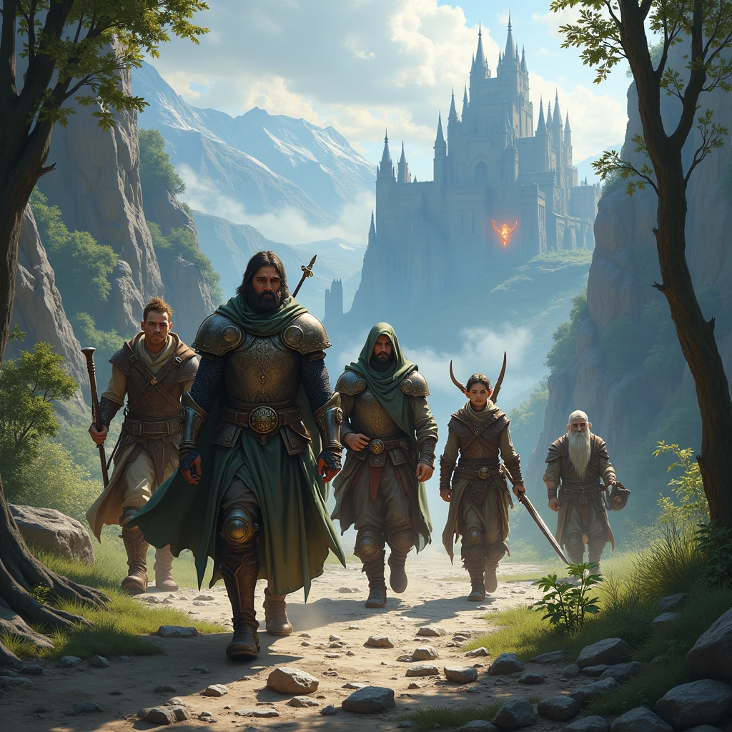 dungeons and dragons adventurer party