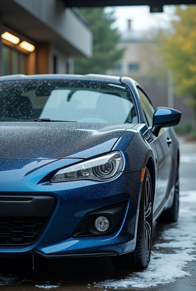 Internal and external car cleaning with details in prominent places 