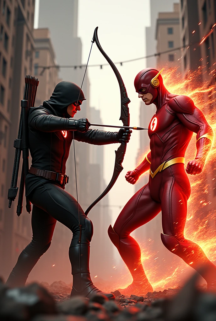 Hawkeye vs flash