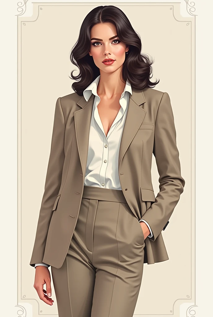 " English Guide " logo 
Classy woman