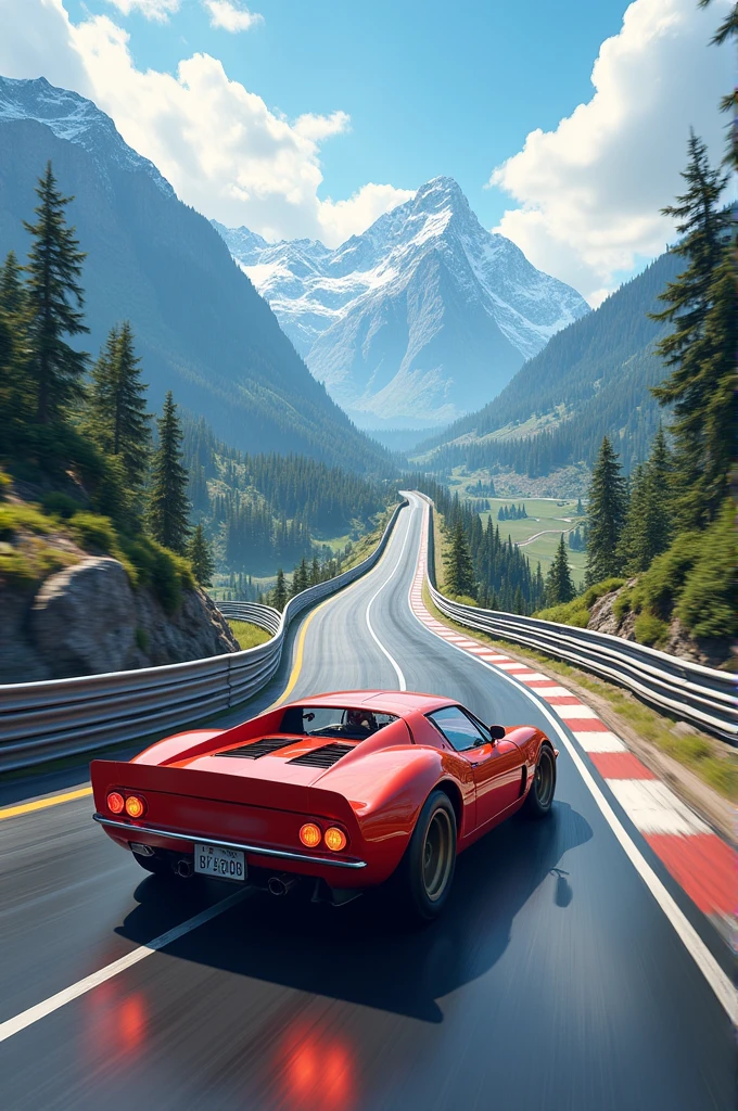Create a race track for 3D game