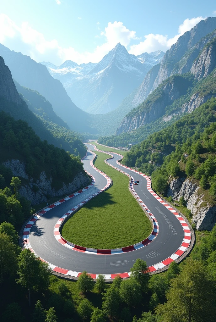 Create a race track for 3D game just the race track