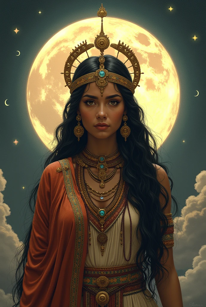IMAGE OF THE INCA GODDESS MAMA QUILLA