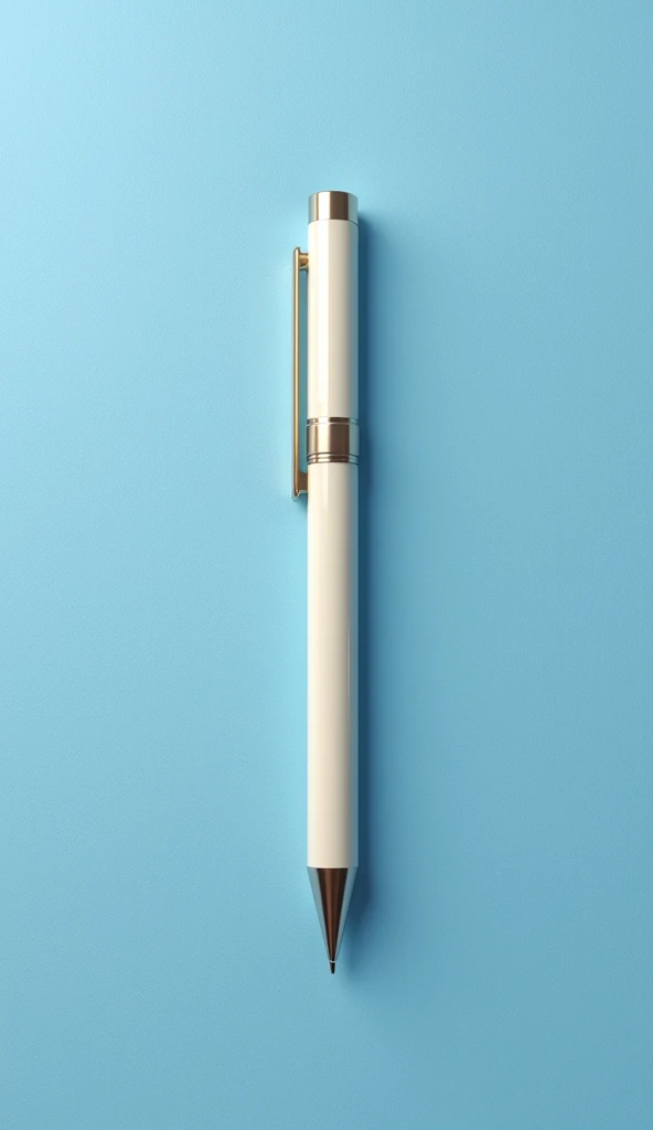 thin pen, cream-colored, a little darker, on a blue background with a paper texture, MOCKUP