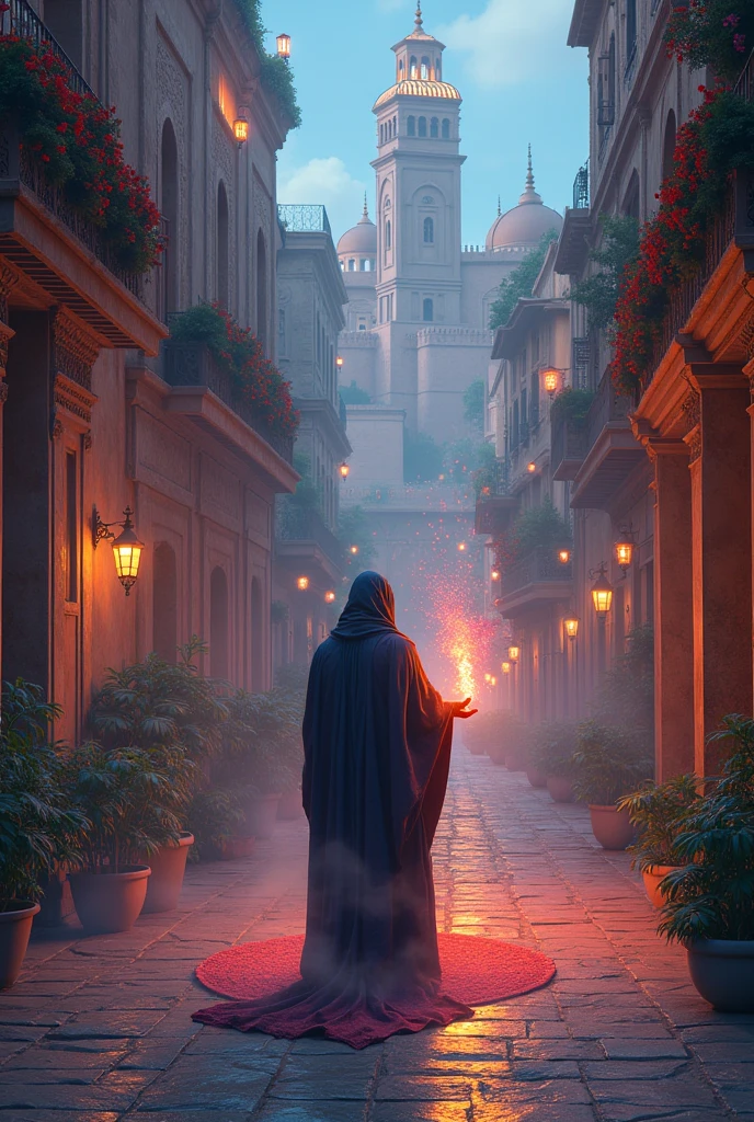 A magical view in Rabat, Morocco, as real as reality