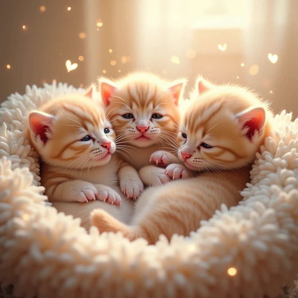 Like precious pearls among the softest fur, each kitten carries the promise of joy, inviting us to explore the hidden treasures of companionship