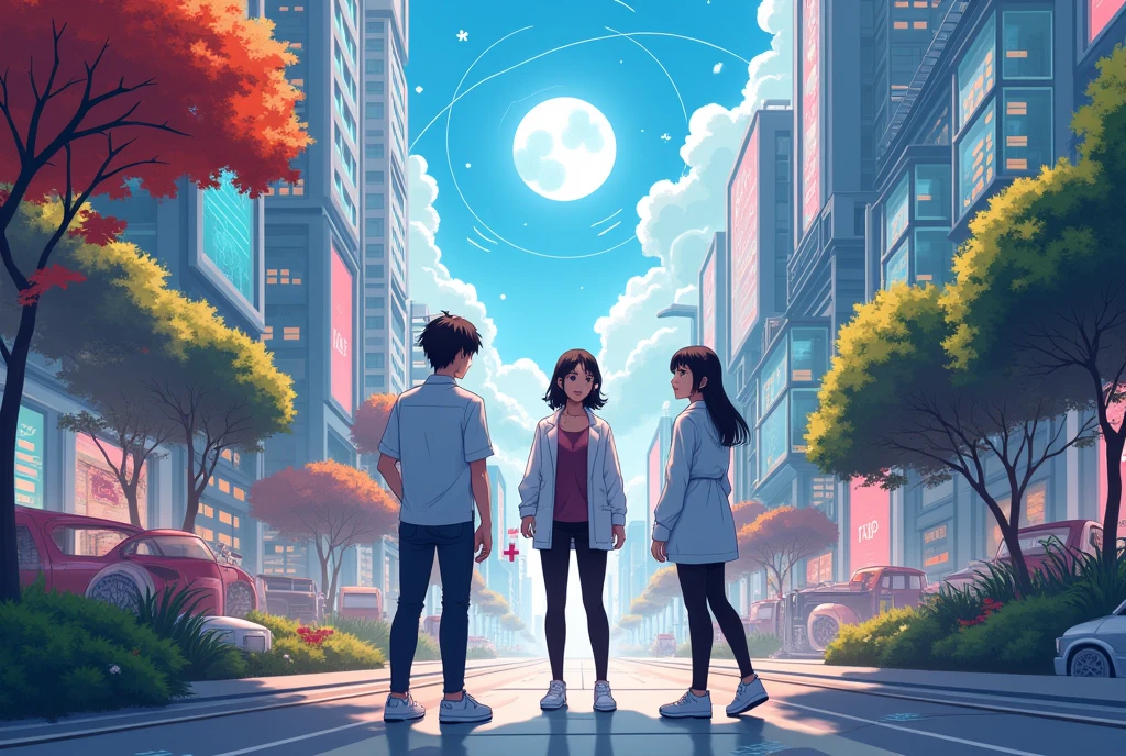 Science Commerce Arts anime image