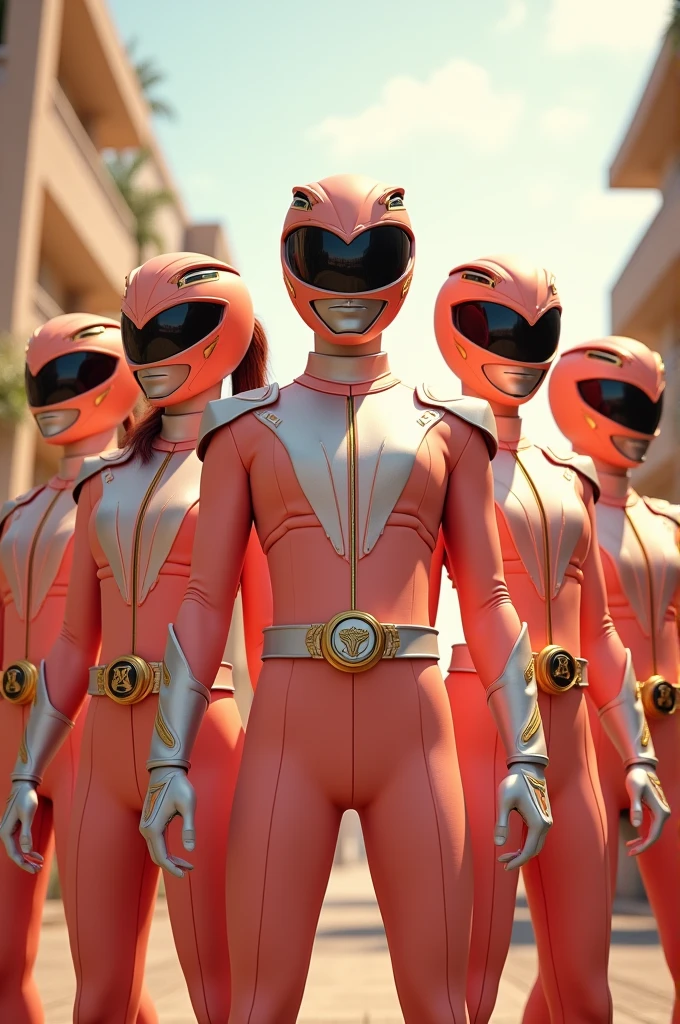 What if power rangers has an peach rangers 