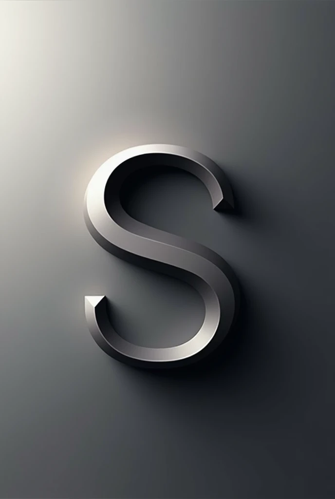 Make a creative and minimal logo with letter S.