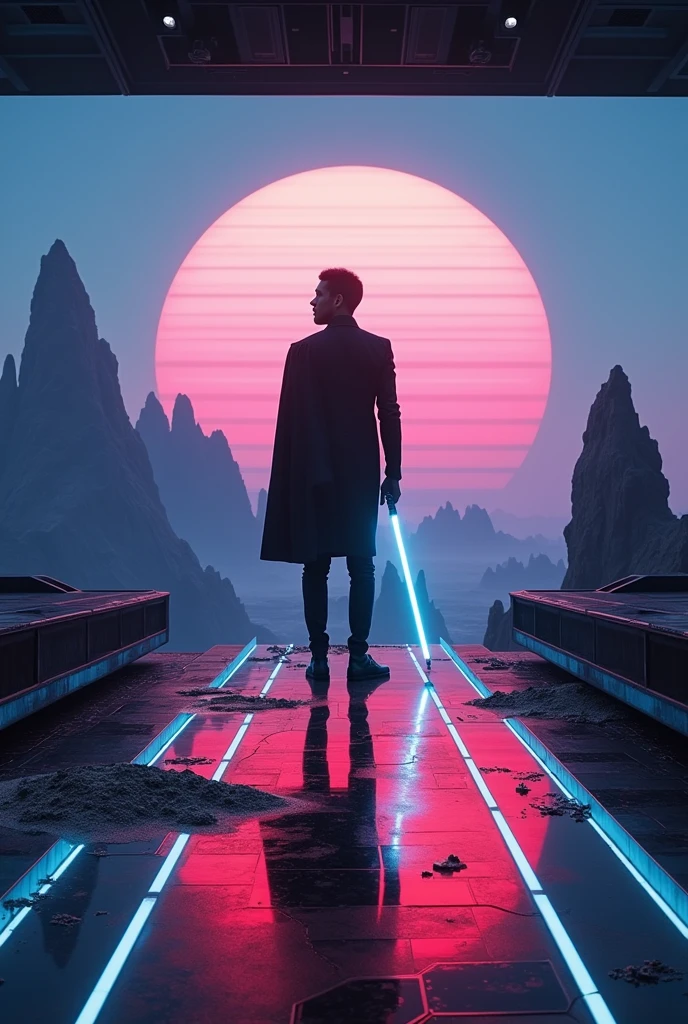 iPhone 18 presentation in Switzerland taking place in the Star Wars universe 
