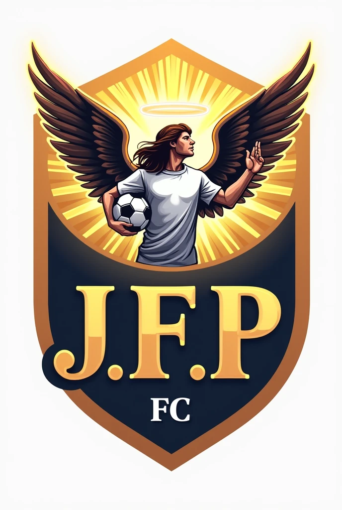 Evangelical soccer logo for J.F.P FC