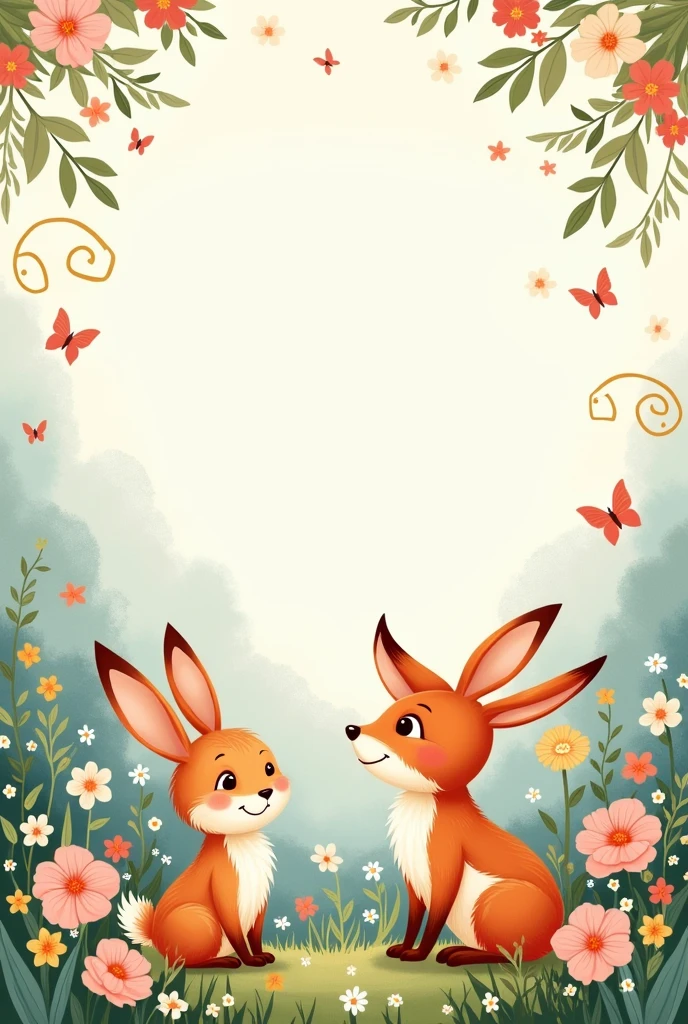 Generate a cute design for an invitation card 
