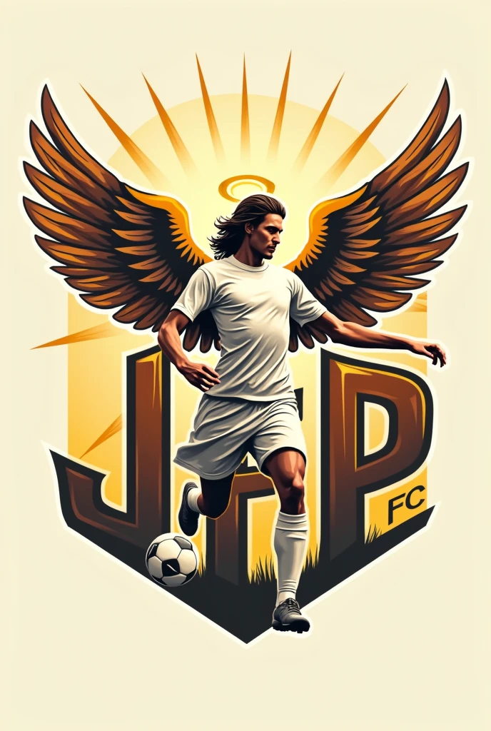 Evangelical soccer logo for J.F.P FC