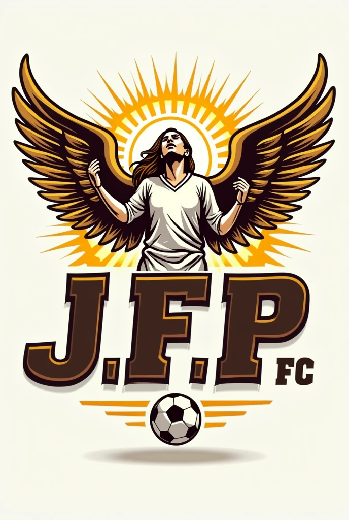 Evangelical soccer logo for J.F.P FC