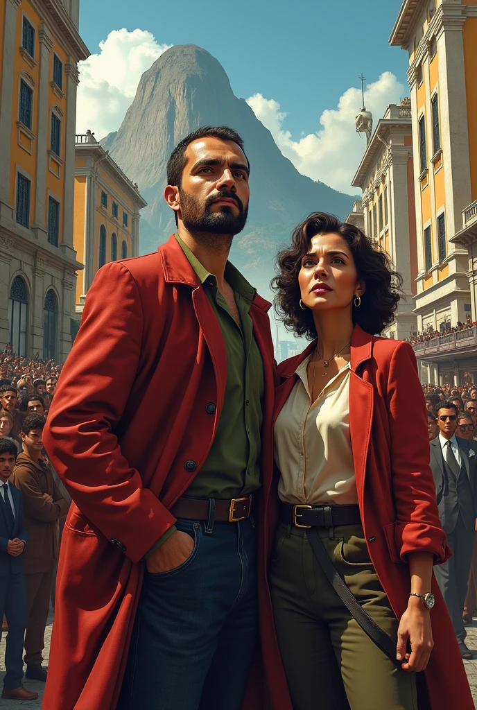 Luis Carlos Prestes and Olga Benario in Rio de Janeiro 
