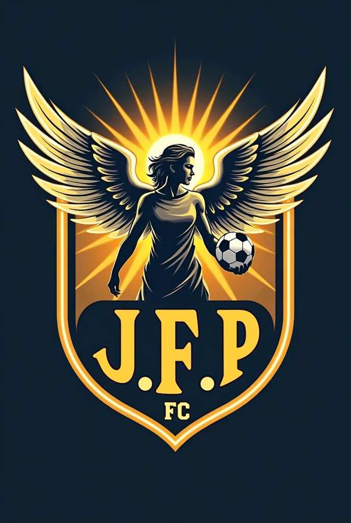 Evangelical soccer logo for J.F.P FC