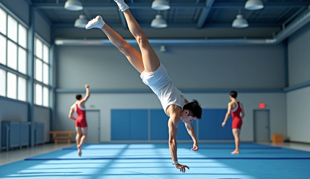maleNew Gymnastics、male、Asian、Clothes available、More than one person、16K,Beautiful eyes、New Gymnastics